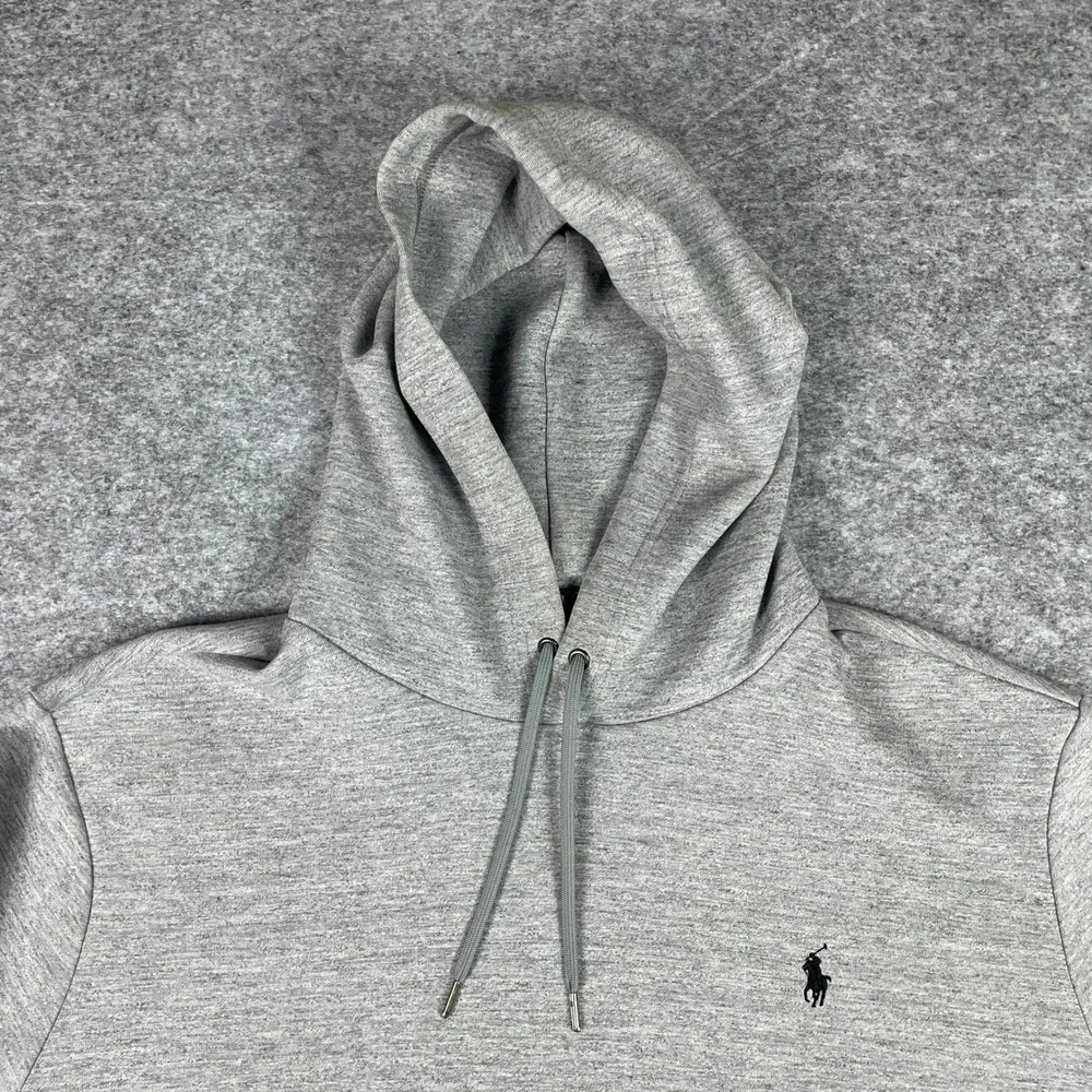 Polo Ralph Lauren Hoodie Mens XXL Grey Pony Kangaroo Pocket Sweatshirt